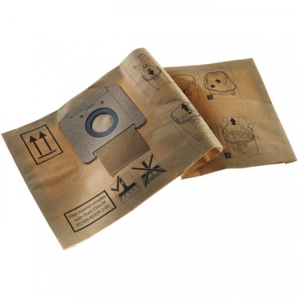Festool FIS-CT 17/5x - CT 17 Replacement Filter Bags 5Pk 769136 Dust Bags