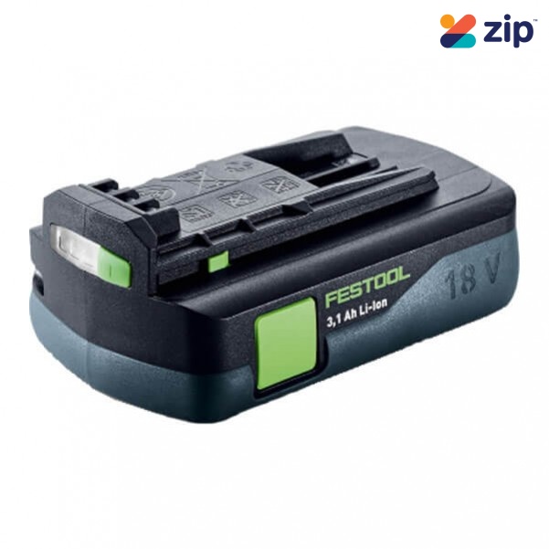 Festool BP18Li3.1C - 18V 3.1Ah Compact Battery pack 201789 Batteries & Chargers
