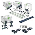 Festool F28729 - 18V Cordless Brushless 5 Piece Combo Kit