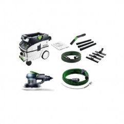 Festool Starter Set LEX 7 / CTM 26 - LEX 3 150mm Compressed Air Random Orbital 5mm Sander w/ CTM 26 Starter Set F28740 Random Orbital Sanders
