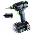 Festool TXS 18 C 5.2-Plus - TXS 18V Cordless Compact 2 Speed Drill 5.2Ah Set in Systainer 576895