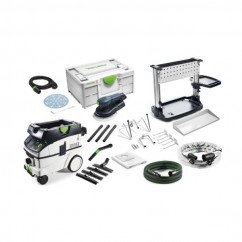 Festool ETS EC 150/3-CT 26-WCR 1000-Set - ETS EC 150mm Brushless Random Orbital  3mm  Sander in Systainer with CTM 26 WC Set f28283