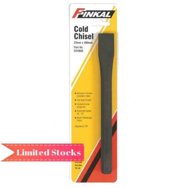 Finkal CCH865 - 22mm Hexagonal Cold Chisel Engineering Tools
