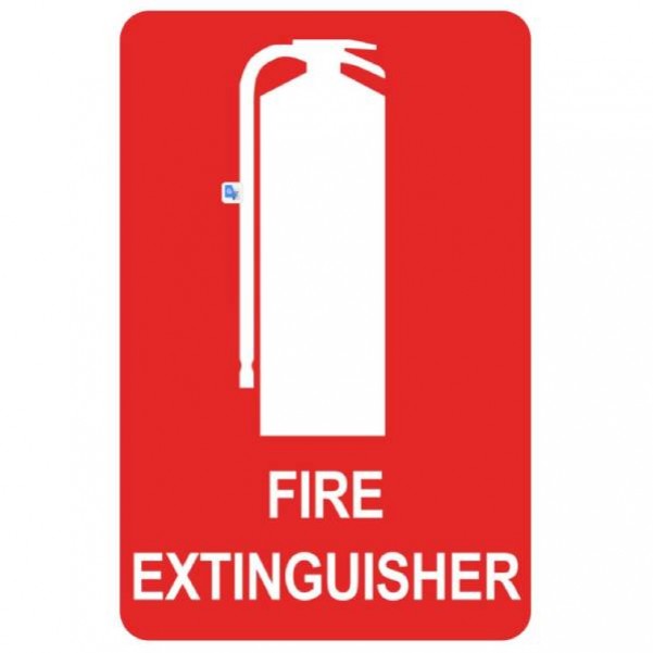 FlameStop SILS-AD - 225mm×150mm Small Fire Extinguisher Location Sign Others