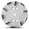 Flextool FT110THC-UNIT - 250mm (10") Bladetec® 30/40 Grit Hard Concrete 10 Segment Grinding Plate Suits to FT1RTCUB-UNIT