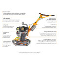 Flextool FT220062-UNIT - 610mm 24" Honda 5.5hp Petrol Profinish Walk-Behind Power Trowel FP424-2 Flextool FT220062-UNIT - 610mm 24" Honda 5.5hp Petrol Profinish Walk-Behind Power Trowel FP424-2