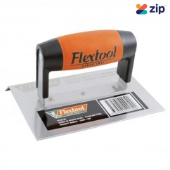 Flextool FT44006S-UNIT - 150mm x 100 mm Bull Nose Prosoft Handle Concrete Edger Trowel 6mm Radius