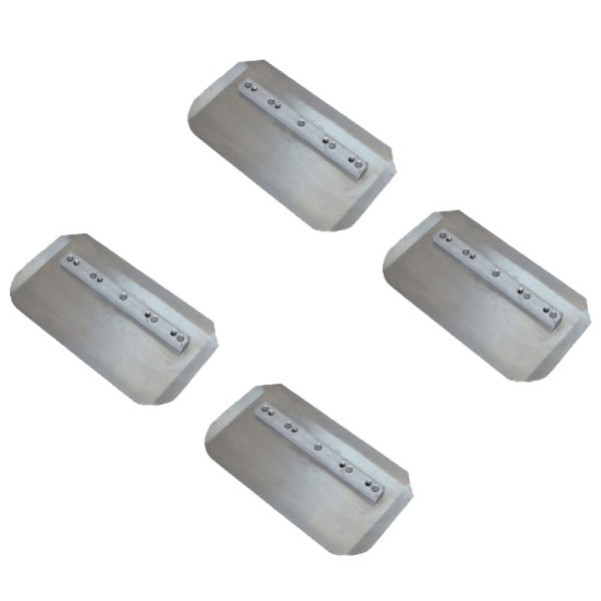 Flextool FT201533-UNIT - 150 x 265mm PortaTrowel Replacement Trowel Blades suit FPT30 (Pack of 4) Concrete Hand Tools Flextool FT201533-UNIT - 150 x 265mm PortaTrowel Replacement Trowel Blades suit FPT30 (Pack of 4) Concrete Hand Tools