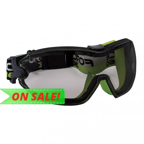 Force 360 EFPR853 - GOGGLES SAFETY SMOKE FORCE360 MULTIFIT Head, Eye & Ear protection