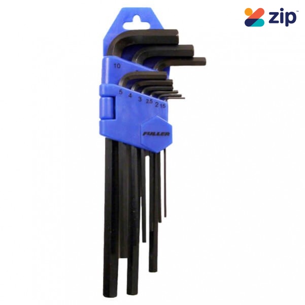 Fuller 130-7610 - 9 Piece Long Arm Metric Hex Key Set with Holder
