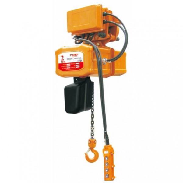 Toho TECH0206-ET - 2T 6M Electric Chain Hoist with Electric Trolley