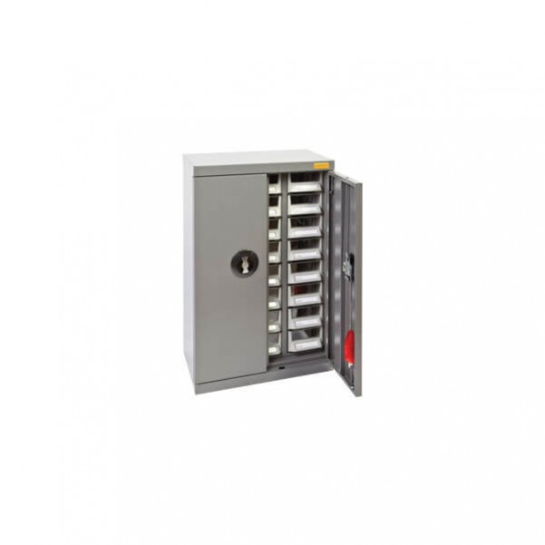 Geiger A7324D - 24 A7 Drawers Parts Lockable Cabinet Shelving & Tool Hanging