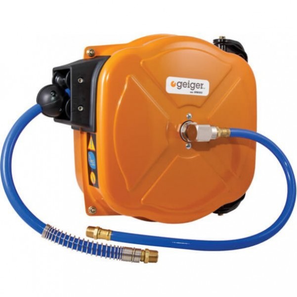 Geiger GPHR1012 - 12 Metre 3/8" Air Hose Reel Air Hoses & Fittings