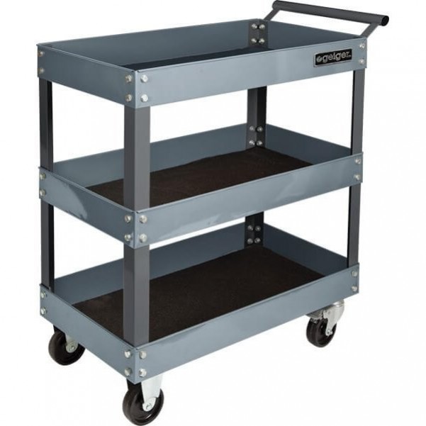 Geiger GT3S - Heavy Duty Parts Trolley Workshop Trolleys