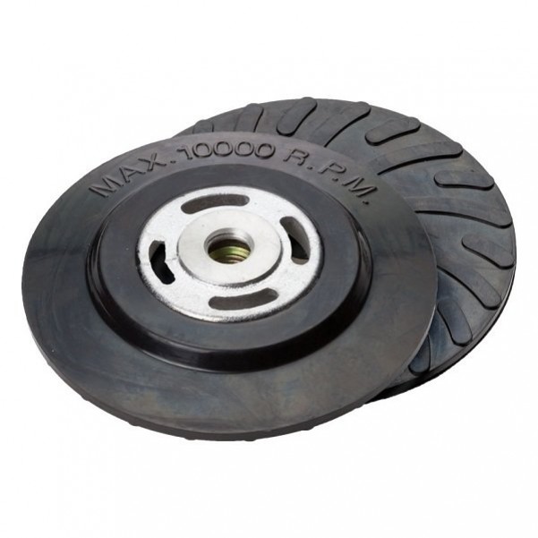 Geiger GTP162214 - 5" Rubber Turbo Backing Pad Air Tool Accessories 