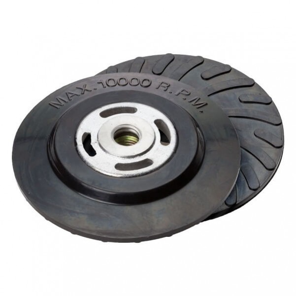 Geiger GTP162258 - 5" Rubber Turbo Backing Pad Air Tool Accessories 