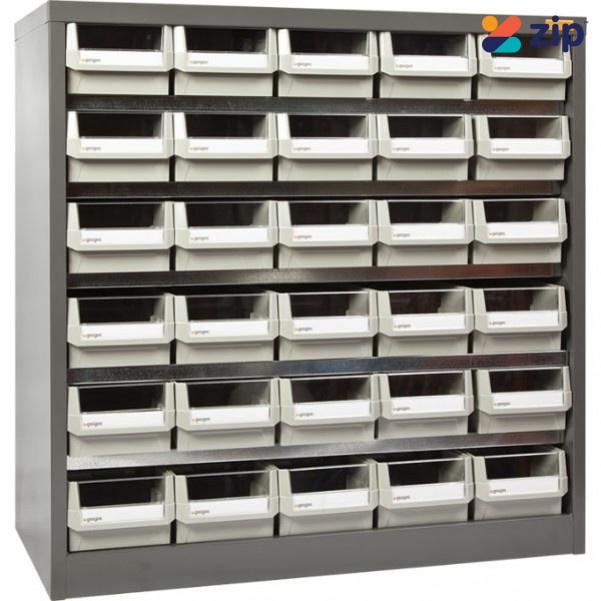 Geiger HD530 - 30 Drawer Steel Plate Parts Cabinet No Castors
