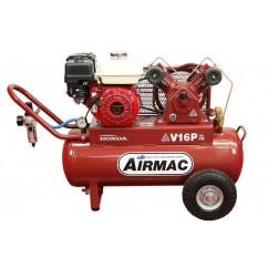 Glenco Airmac V16P-H -  60L 6.5hp Petrol Air Compressor