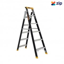 Gorilla Ladders FDM006-PRO - Fibreglass PRO-LITE 6 Step 3 in 1 fibreglass ladder