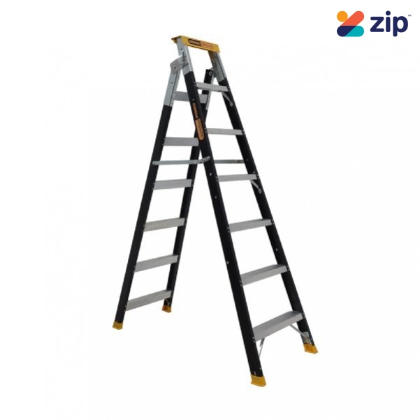 Gorilla Ladders FDM007-PRO - Fibreglass PRO-LITE 7 Step 3 in 1 fibreglass ladder