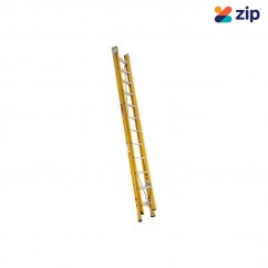 Gorilla Ladders FEL8/13-I - 2.4-3.9m 130kg Fibreglass Industrial Extension Ladder Extension Ladders & Single Builders