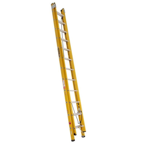 Gorilla Ladders FELP12/21-I - 3.7-6.5m 130KG Industrial Fibreglass Extension Ladder Extension Ladders & Single Builders Gorilla Ladders FELP12/21-I - 3.7-6.5m 130KG Industrial Fibreglass Extension Ladder Extension Ladders & Single Builders