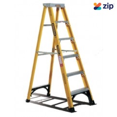 Gorilla Ladders FM006-I - 1.8m 150kg Industrial Fibreglass Single Sided Step Ladder