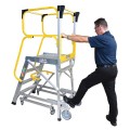 Bailey FS13817 - Rear Tilt Castor Accessory Kit for Platform Ladders Ladder Accessories