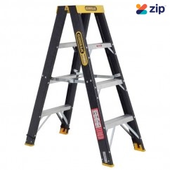 Gorilla Ladders FSM004-C - 1.2m 120Kg Industrial Fibreglass Double Sided Step Ladder