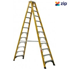 Gorilla Ladders FSM012-I - 3.6m 150kg Industrial Fibreglass Double Sided Step Ladder