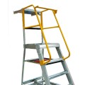 Gorilla Ladders GOP04 - 1.2m 200kg Industrial Aluminium Order Picking Ladder