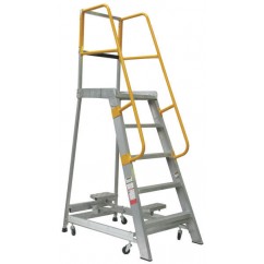 Gorilla Ladders GOP05 - 1.5m 200KG Industrial Aluminium Order Picking Ladder