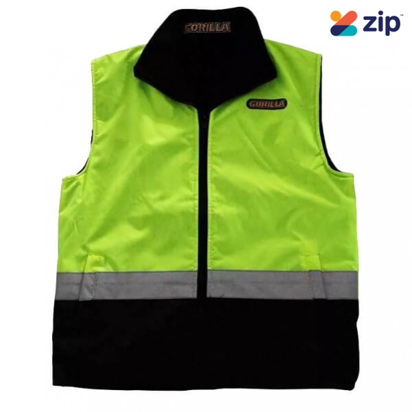 Gorilla GSV-01L - Large Safety Vest Reversible