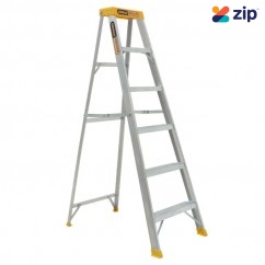 Gorilla Ladders M006-PRO - 1.8m 150kg Pro-Lite 6 Step A-framed Aluminium Single-Sided Ladder