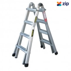 Gorilla Ladders MM15-I - 1.2-2.1m Aluminium Multi-Purpose 120kg Industrial Ladder