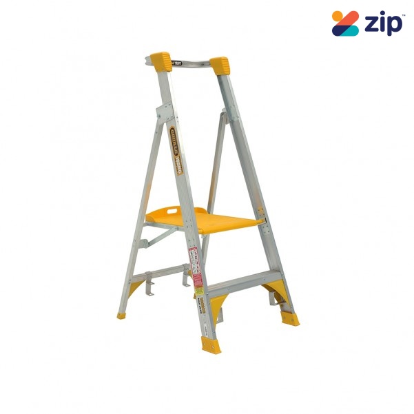 Gorilla Ladders PL002-HD - 180kg Heavy Duty 0.6m Aluminium Platform Ladder Platform Ladders & Order Pickers