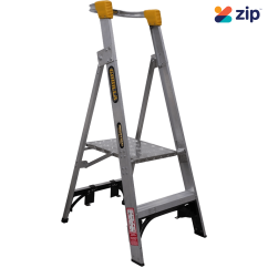 Gorilla Ladders PL002-I - 0.6m 150kg Industrial Aluminium Platform Ladder