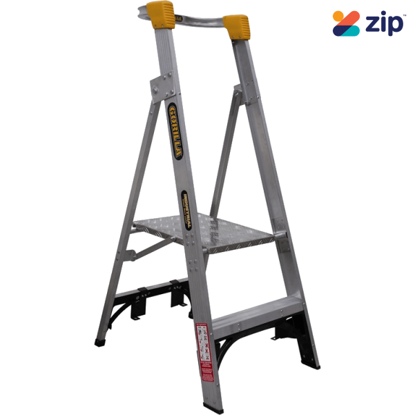 Gorilla Ladders PL002-I - 0.6m 150kg Industrial Aluminium Platform Ladder