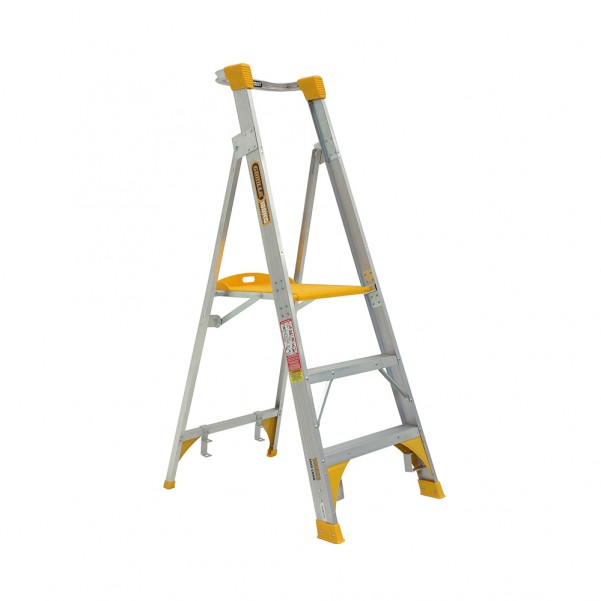Gorilla Ladders PL003-HD - 180kg Heavy Duty 0.9m Aluminium Platform Ladder Platform Ladders & Order Pickers
