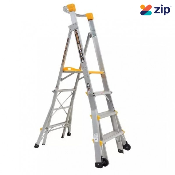 Gorilla Ladders PL0406 HD 1.2 1.8m 180kg Aluminium Adjustable