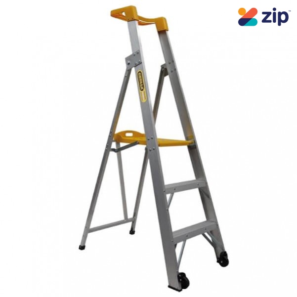 Gorilla Ladders RPL003-C - 0.9m 120kg Industrial Aluminium Platform Ladder