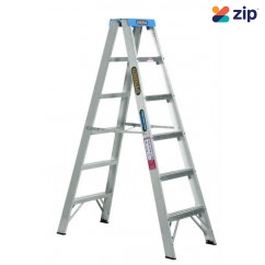 Gorilla Ladders SM006-C - 1.8m 120kg Industrial Aluminium Double Sided Step Ladder