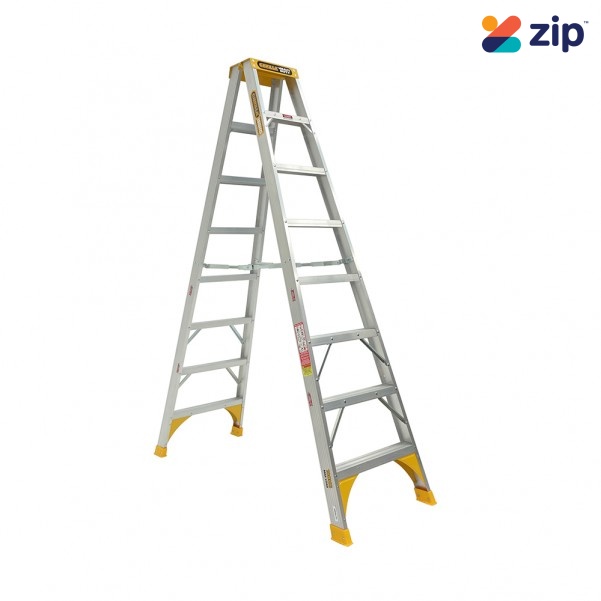 Gorilla Ladders SM008-HD - 180kg Heavy Duty 0.9m Double Sided Aluminium Ladder Step Ladders