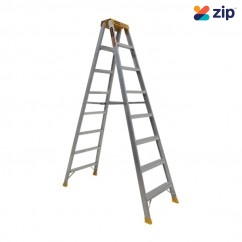 Gorilla Ladders SM008-PRO - 2.4m 150kg Pro-Lite 8 Step Double-Sided Aluminium Step Ladder
