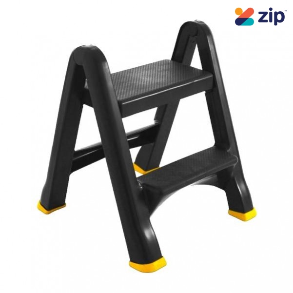 Gorilla GOR-2PL - 0.4m 100kg 2 Step Domestic Plastic Household Ladder