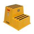 Gorilla GOR-2STEP - 150kg 2-Step Safety Industrial Yellow Stair