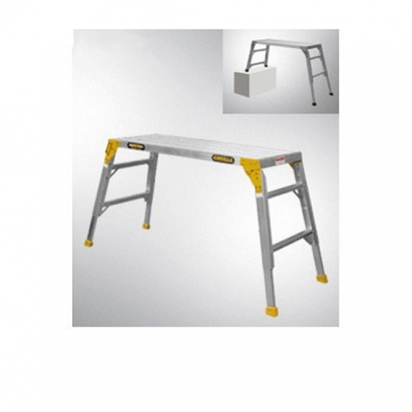 Gorilla Ladders MW105-I450 - 150Kg 0.6-0.9m Height 1150mm Length 450mm Width Work Platform  Work Platforms, Trestles & Planks