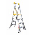 Gorilla Ladders PL0406-I - 1200-1800mm 150kg Adjustable Platform Ladder Platform Ladders & Order Pickers