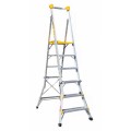 Gorilla Ladders PL0406-I - 1200-1800mm 150kg Adjustable Platform Ladder Platform Ladders & Order Pickers