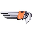 Harden 540605 - 9 Piece Metric Medium Hex Key Wrench Hex & Torx Key